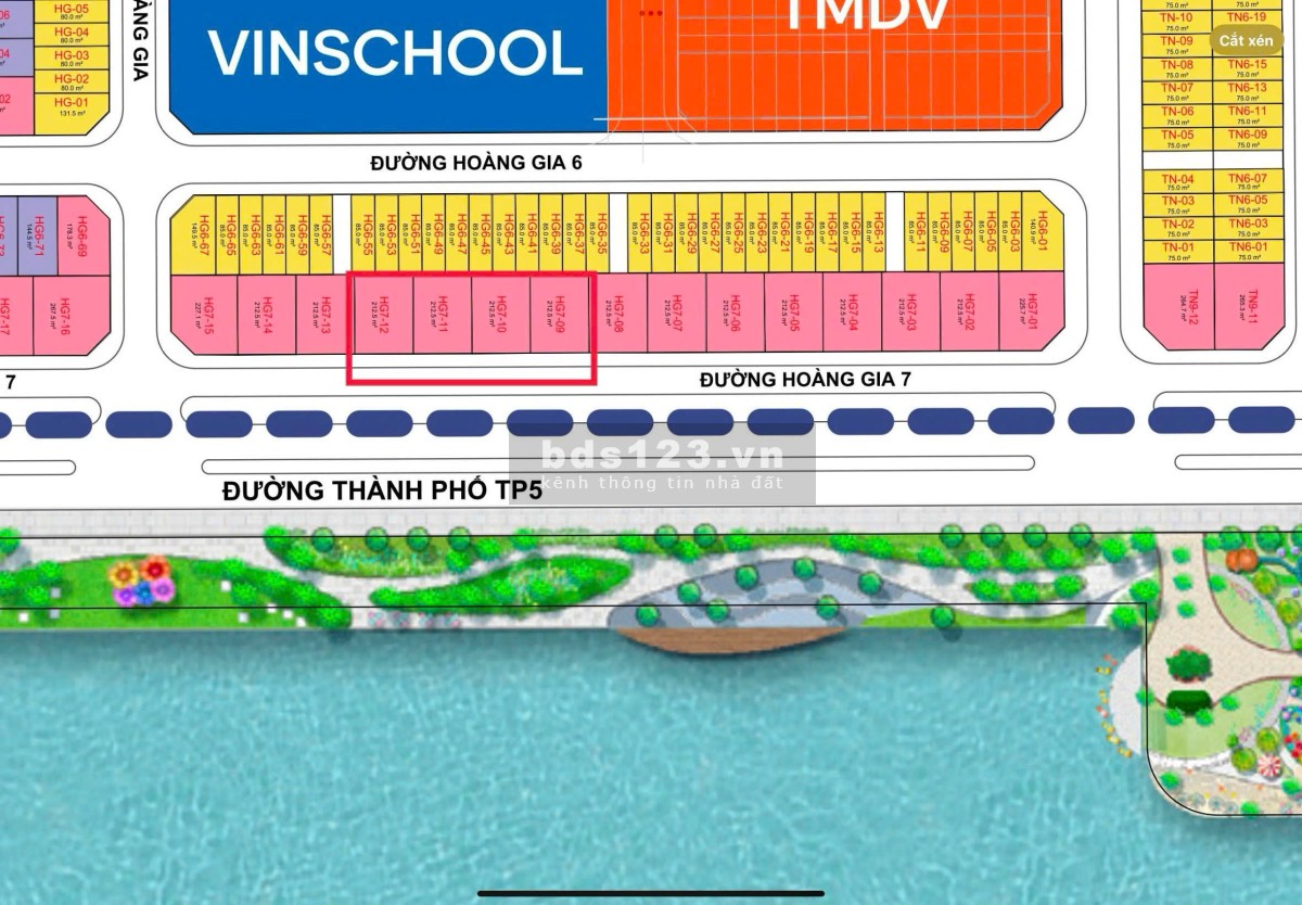 Bán BT Đơn Lập VIP 212m2 mặt hồ trung tâm Vinhomes Cổ Loa giá 12x tỷ