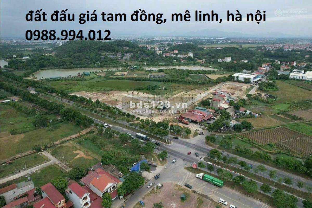 Đất đấu giá TAM ĐỒNG đường 100m, gần Vành Đai 4 đường 120m. Vị trí đắc địa, cam kết bán đúng giá CHỦ