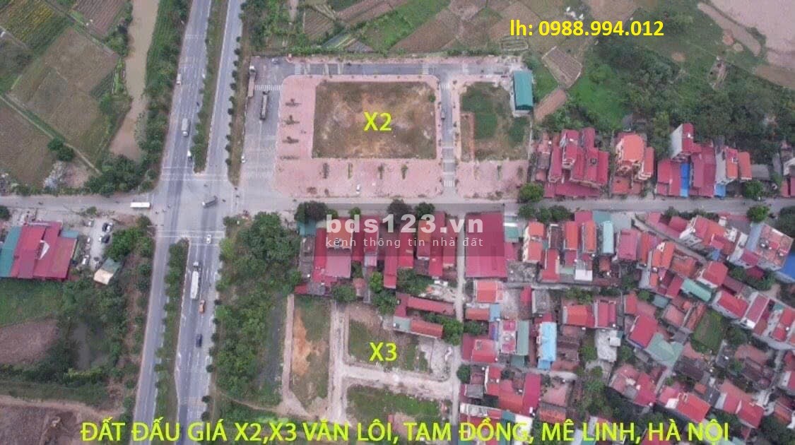 Đất đấu giá TAM ĐỒNG đường 100m, gần Vành Đai 4 đường 120m. Vị trí đắc địa, cam kết bán đúng giá CHỦ