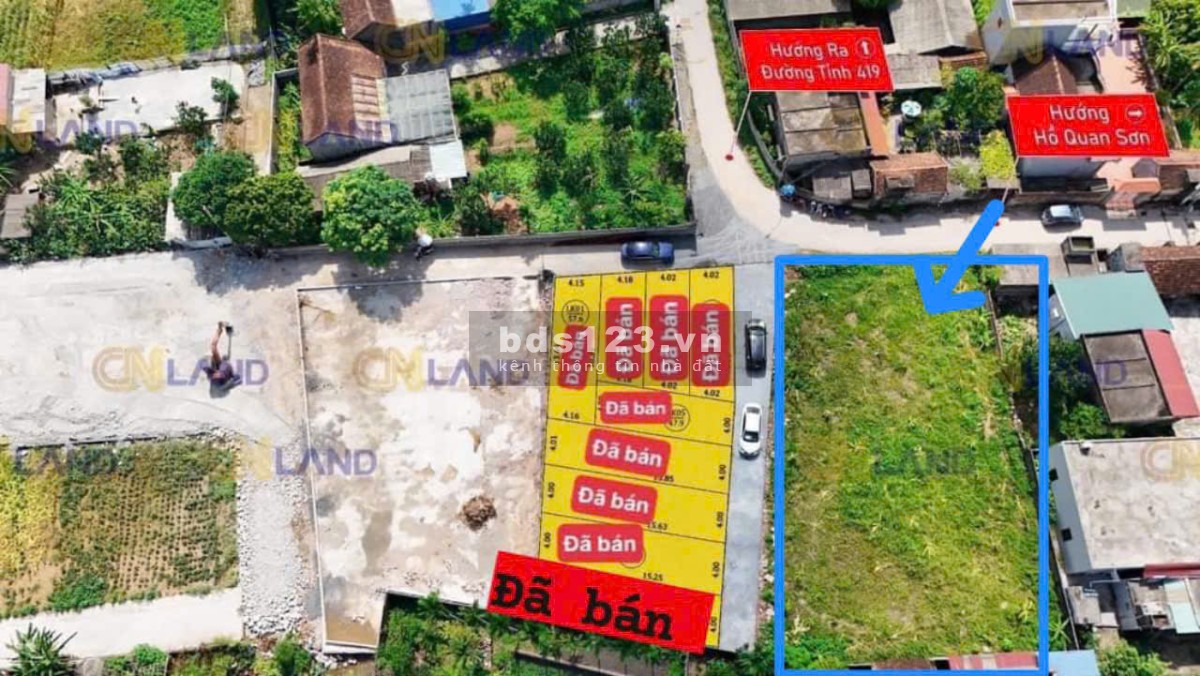 Chính chủ cần bán Lô đất F0 Lk05 Hồng Sơn, Mỹ Đức, Hà Nội. Giá 720.