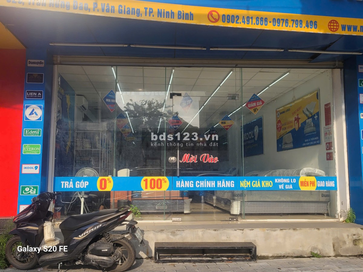 Mặt bằng kinh doanh cho thuê - diện tích 102m2 - Gần Ngã ba Tam Giác