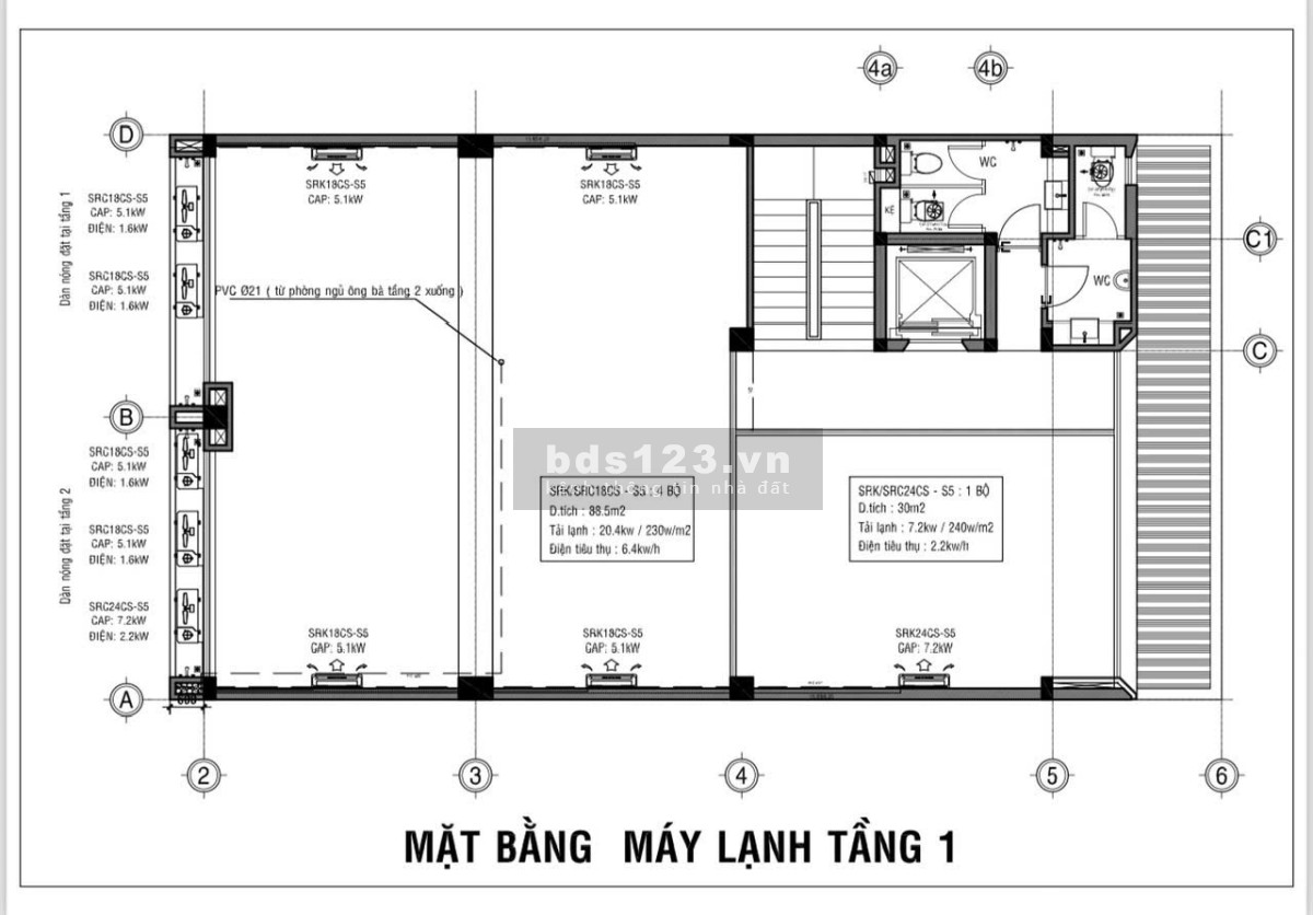 Cho thuê văn phòng 90-92 Nguyễn Thanh Sơn (đối diện cổng vào chung cư Vista Verde)