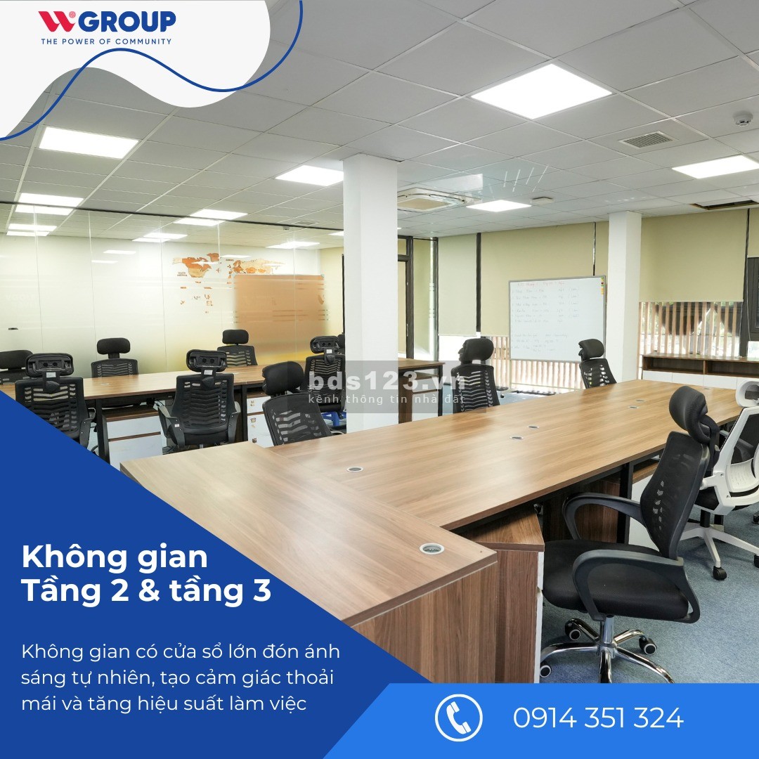 Cho thuê văn phòng hiện đại vị trí đắc địa