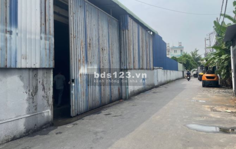 Bán xưởng mặt tiền 18x50m giá 38 tỷ Đường An Phú Đông 3, Quận 12