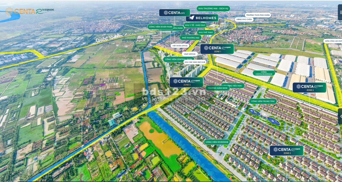 Mở Bán!! Phân khu Shopvillas Lake View cuối cùng tại Centa Riverside VSIP giá gốc chủ đầu