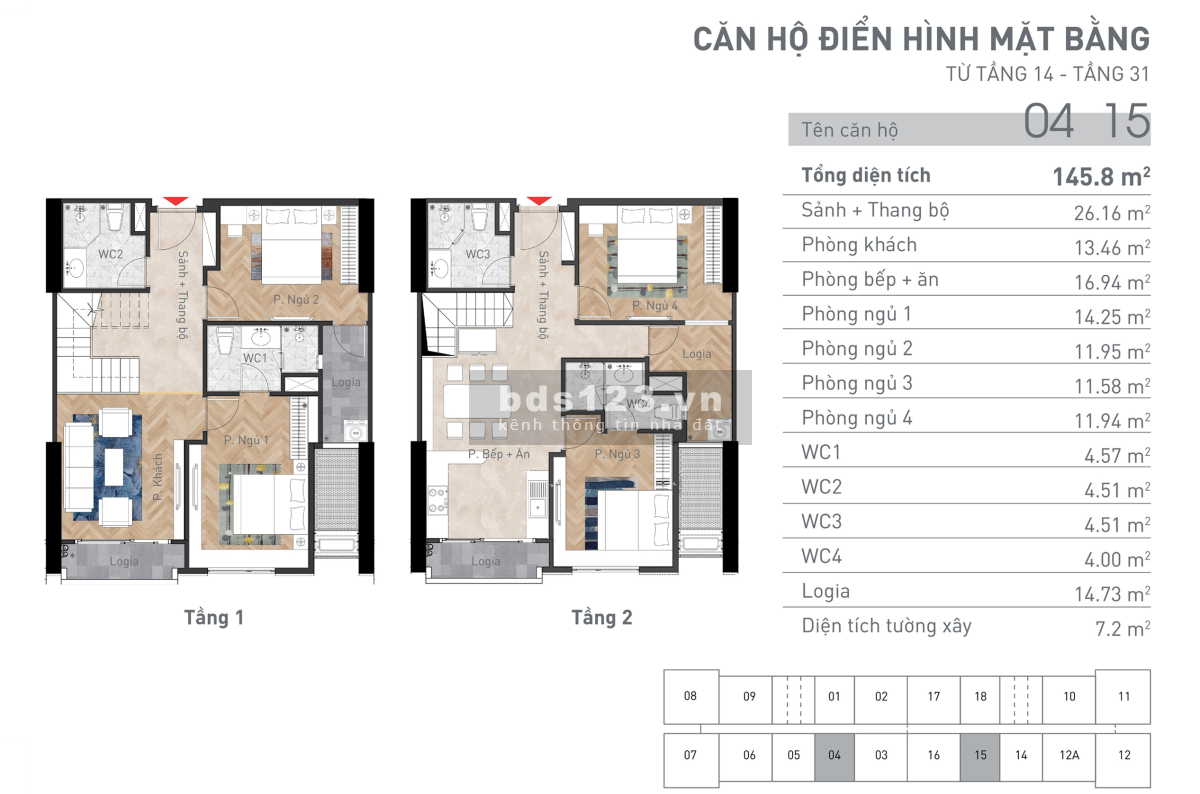 Bán căn hộ 2N2WC, 73m2, sổ đỏ lâu dài, trung tâm quận Thanh Xuân, Hà Nội
