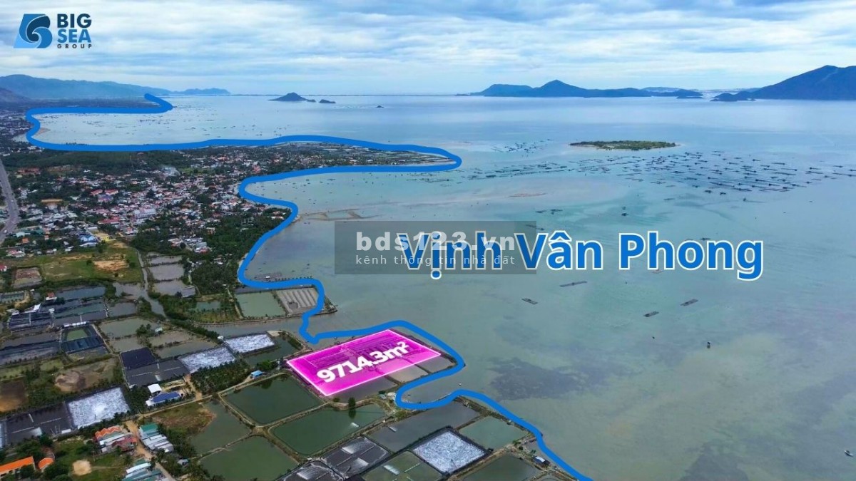 BÃO LŨ YAGI CẦN BÁN GẤP LÔ ĐẤT 9,714.3m2 TẠI VẠN NINH – KHÁNH HÒA