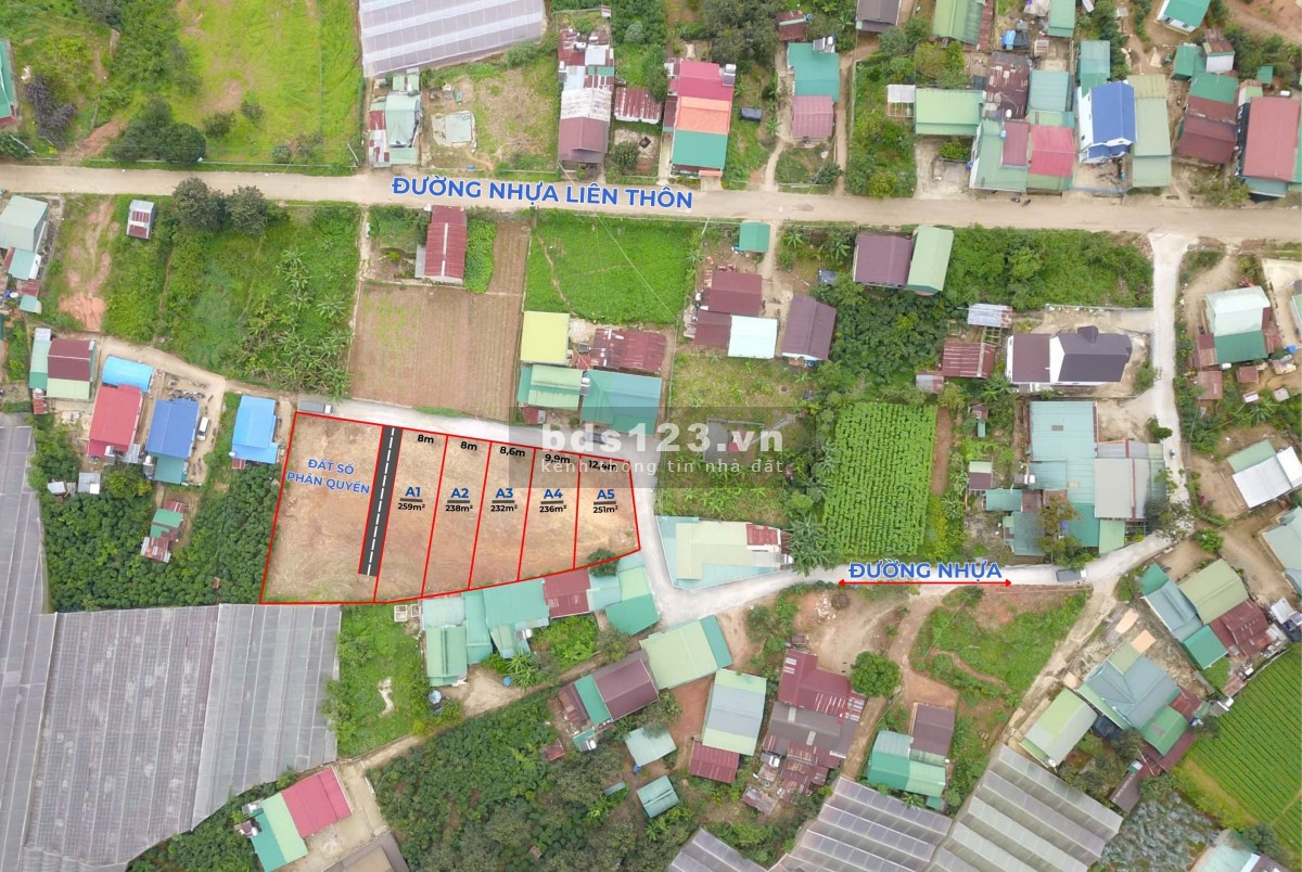 Đất Đà Lạt vùng mở rộng, đón đầu tương lai đất thổ cư, pháp lý chuẩn, chỉ 1ty5