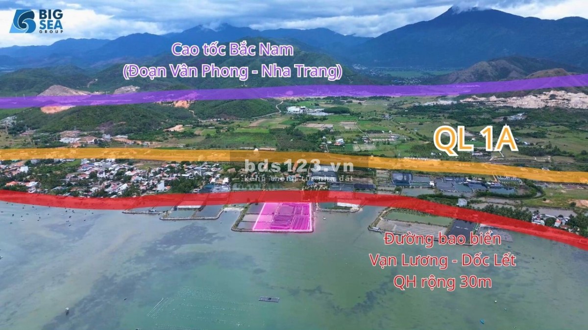 BÃO LŨ YAGI CẦN BÁN GẤP LÔ ĐẤT 9,714.3m2 TẠI VẠN NINH – KHÁNH HÒA
