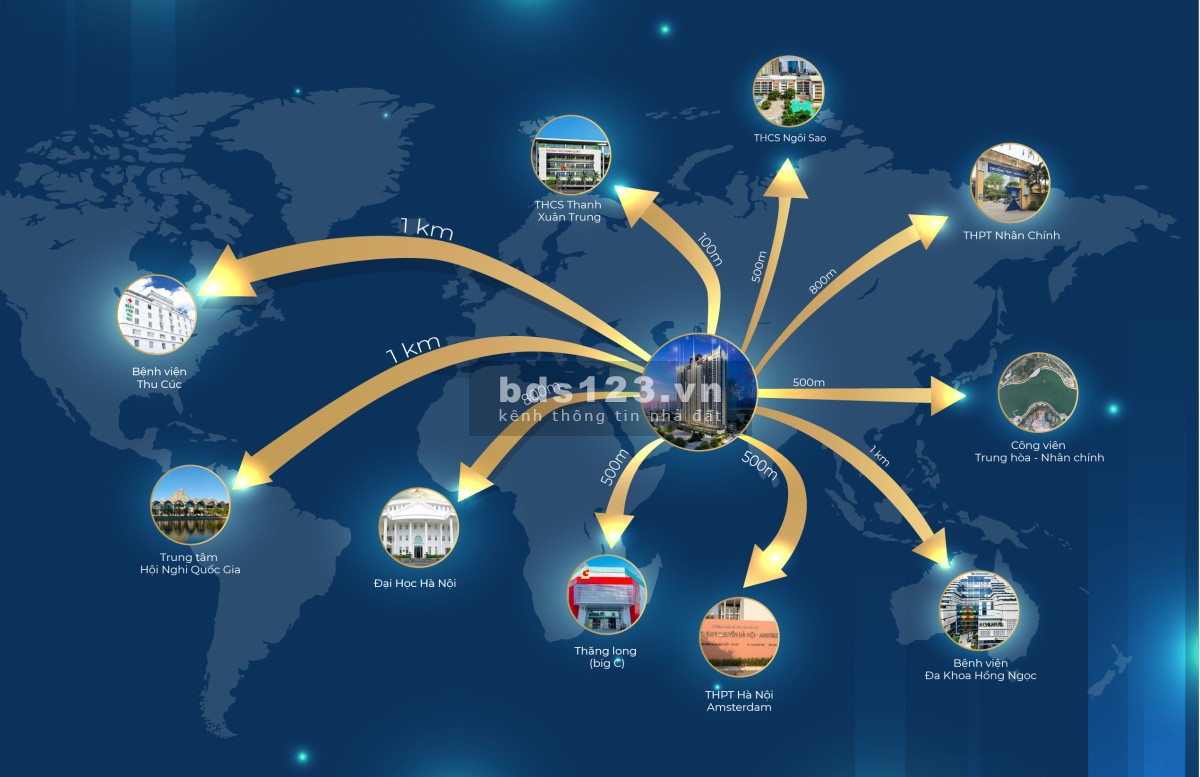 Bán căn hộ- 3N3WC, 93m2 - Sở hữu lâu dài - 107 Nguyễn Tuân - Quận Thanh Xuân