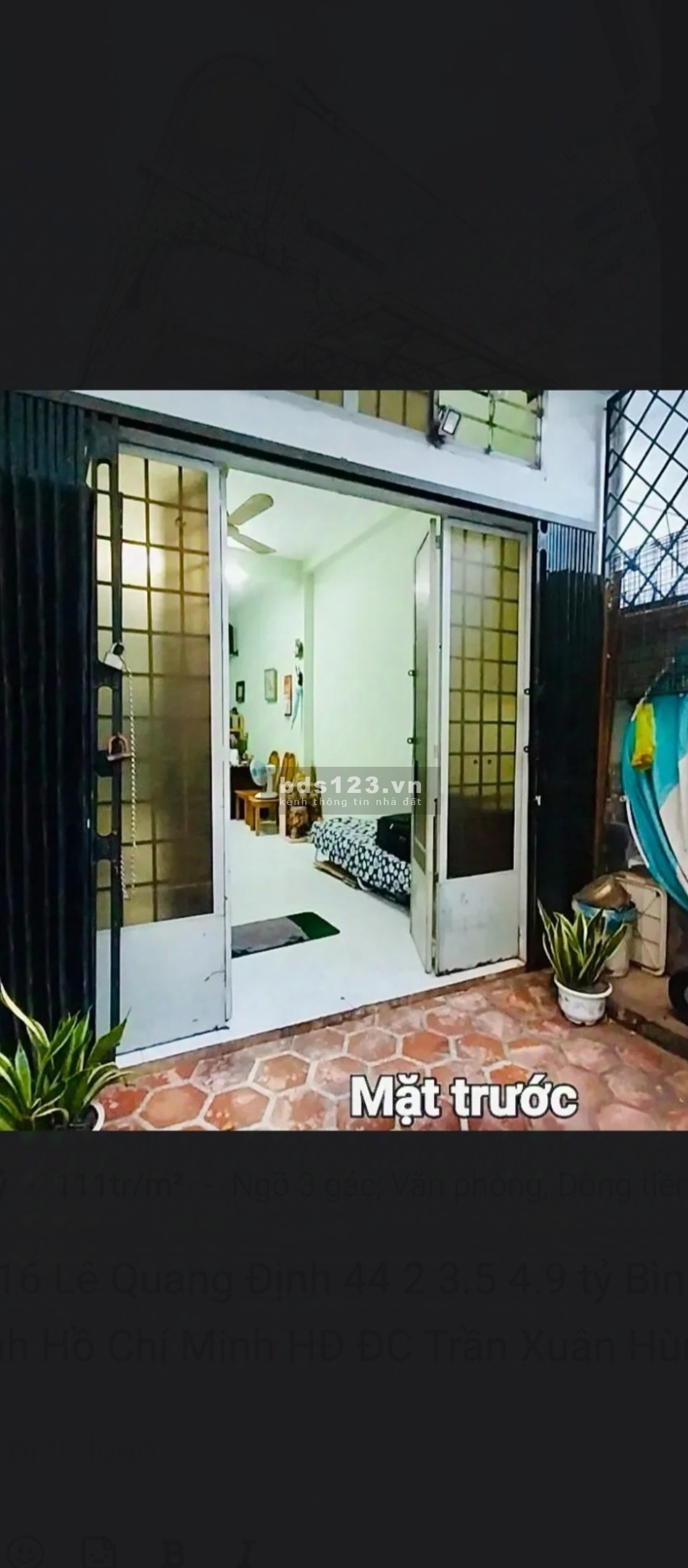Bán gấp nhà 2 tầng 44m2 3 PN 2 WC Lê Quang Định P11 Bình Thạnh. Chỉ 4.9 Tỷ (thương lượng)