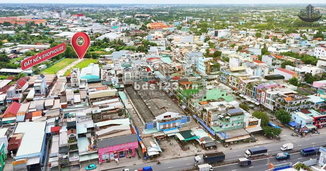 Đất mặt tiền kinh doanh chợ Bình Chánh