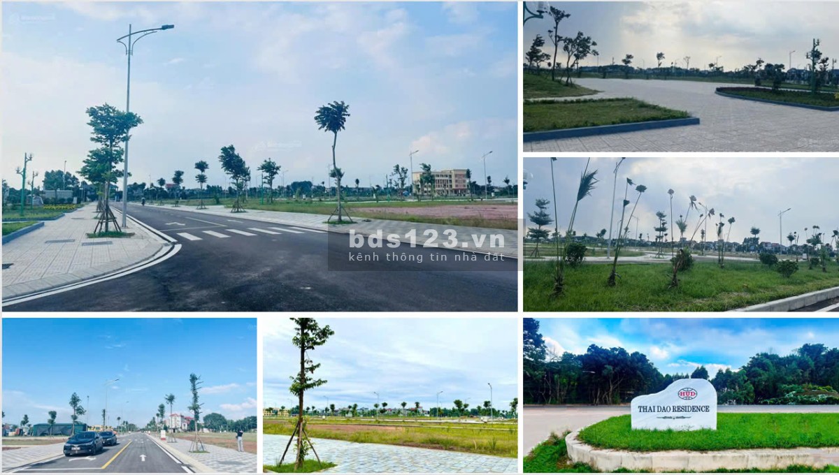 SIÊU HOT - BÁN LÔ GÓC DỰ ÁN HUD THÁI ĐÀO RESIDENCE, LẠNG GIANG – VỊ TRÍ VÀNG ĐẦU TƯ