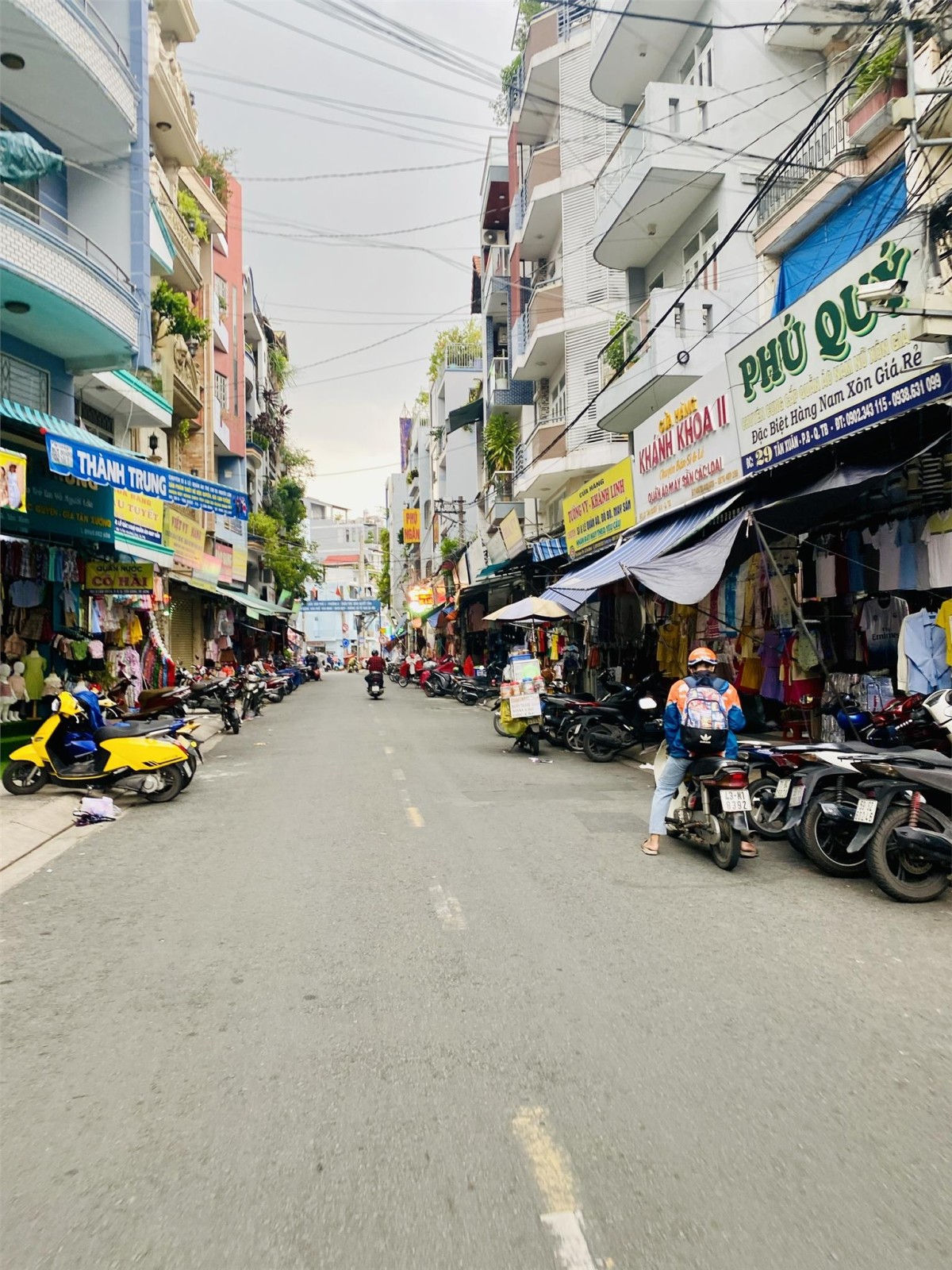 Bán nhà mặt tiền chợ Tân Bình, MT Tân Xuân, phường 8; (6*16) 4 tầng