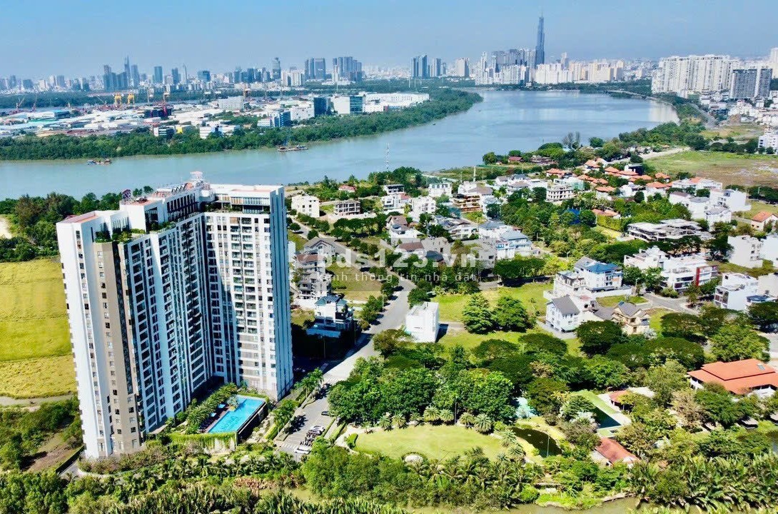 Bán căn hộ 3PN Thủ Thiêm Dragon DT 93m2, view sông Sài Gòn, giá 5.990tỷ bao thuế phí sang tên sổ