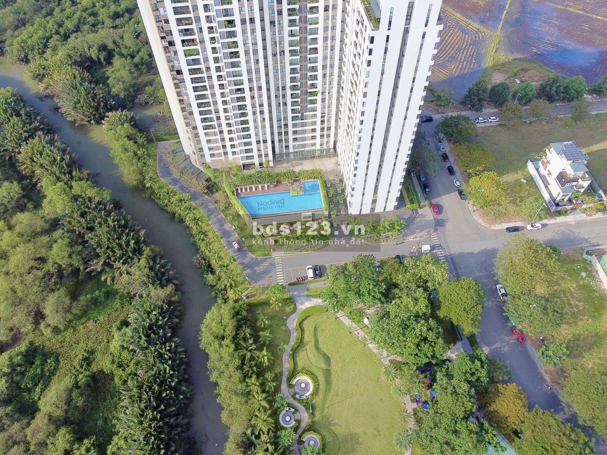 Bán căn hộ 3PN Thủ Thiêm Dragon DT 93m2, view sông Sài Gòn, giá 5.990tỷ bao thuế phí sang tên sổ