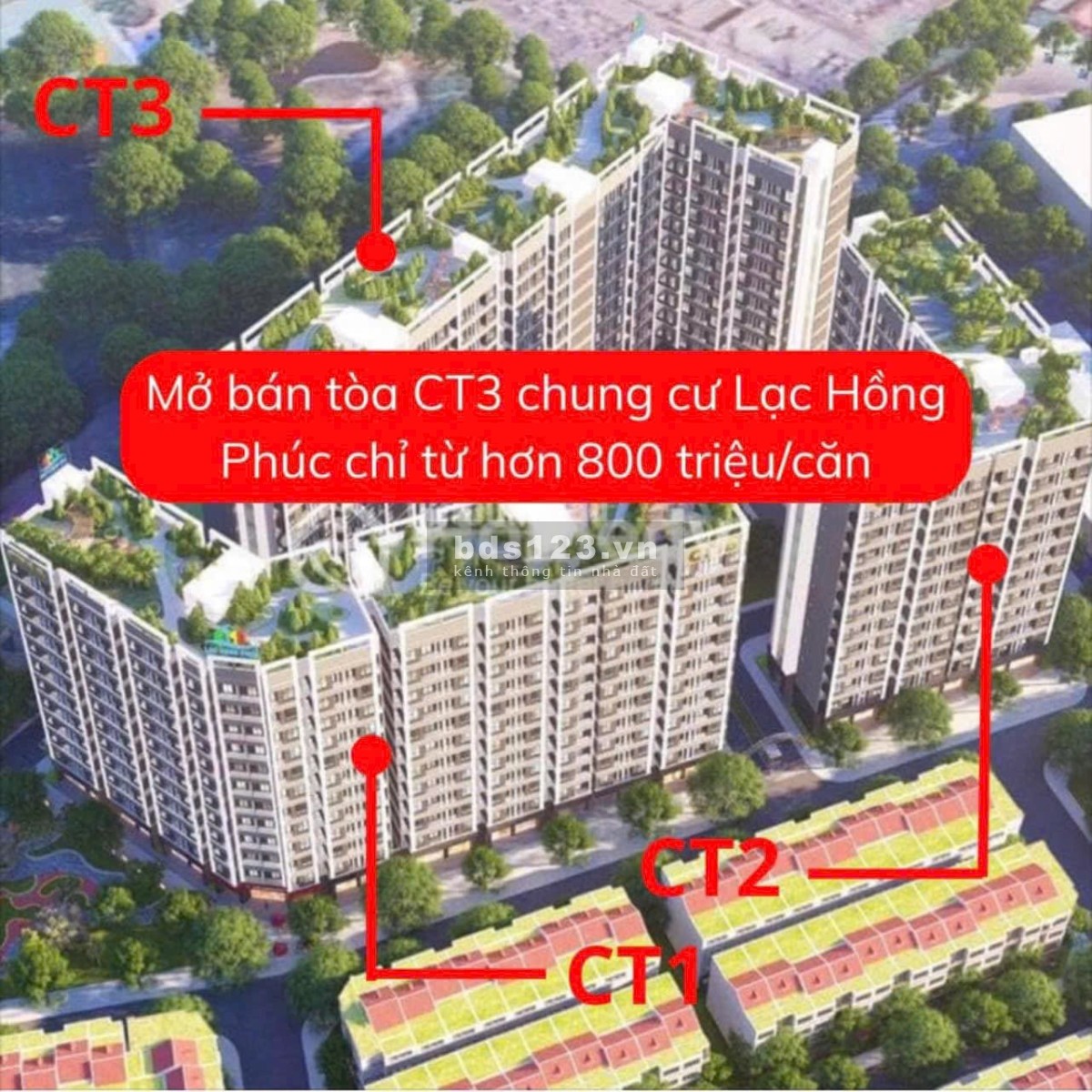 E Tiệp bán chung cư nhà ở xã hội và thương mại Lạc Hồng Phúc.