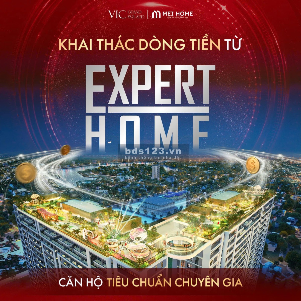 Dự án Vic Grand Square (Căn hộ tiêu chuẩn chuyên gia)