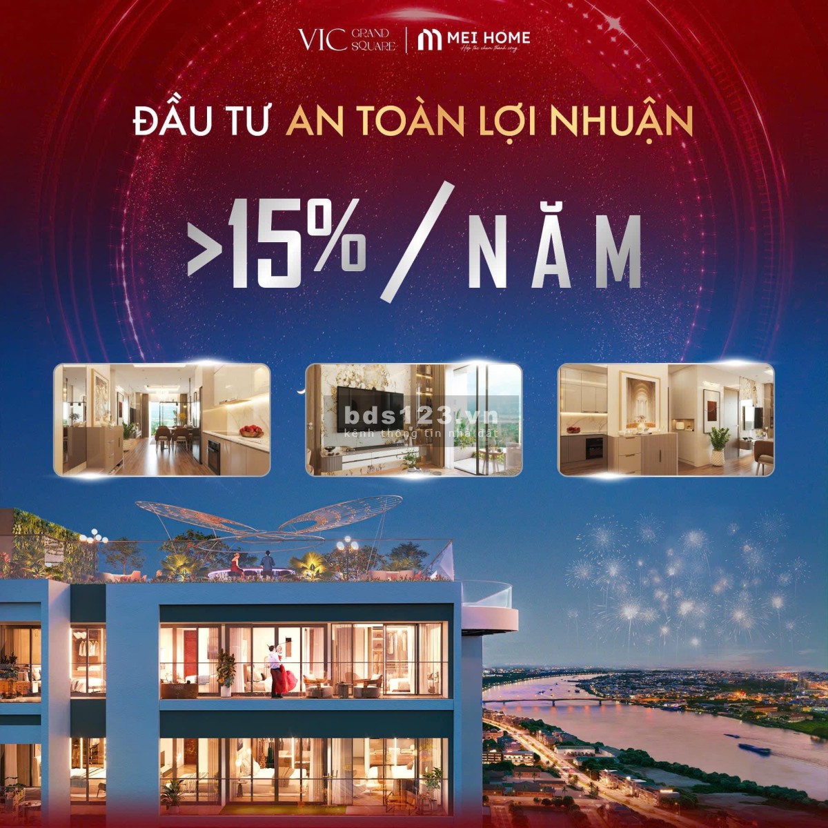 Dự án Vic Grand Square (Căn hộ tiêu chuẩn chuyên gia)