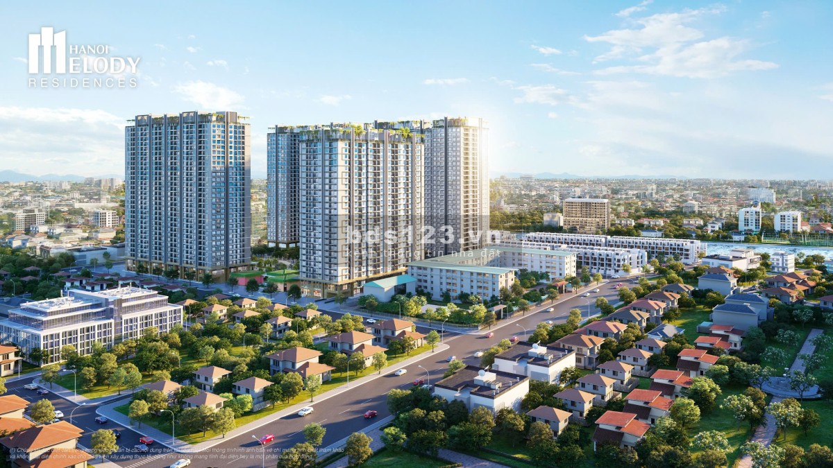 Chỉ 1,5 tỷ sở hữu căn hộ chung cư Melody Linh Đàm, diện tích 66m2, tiện ích ngập tràn