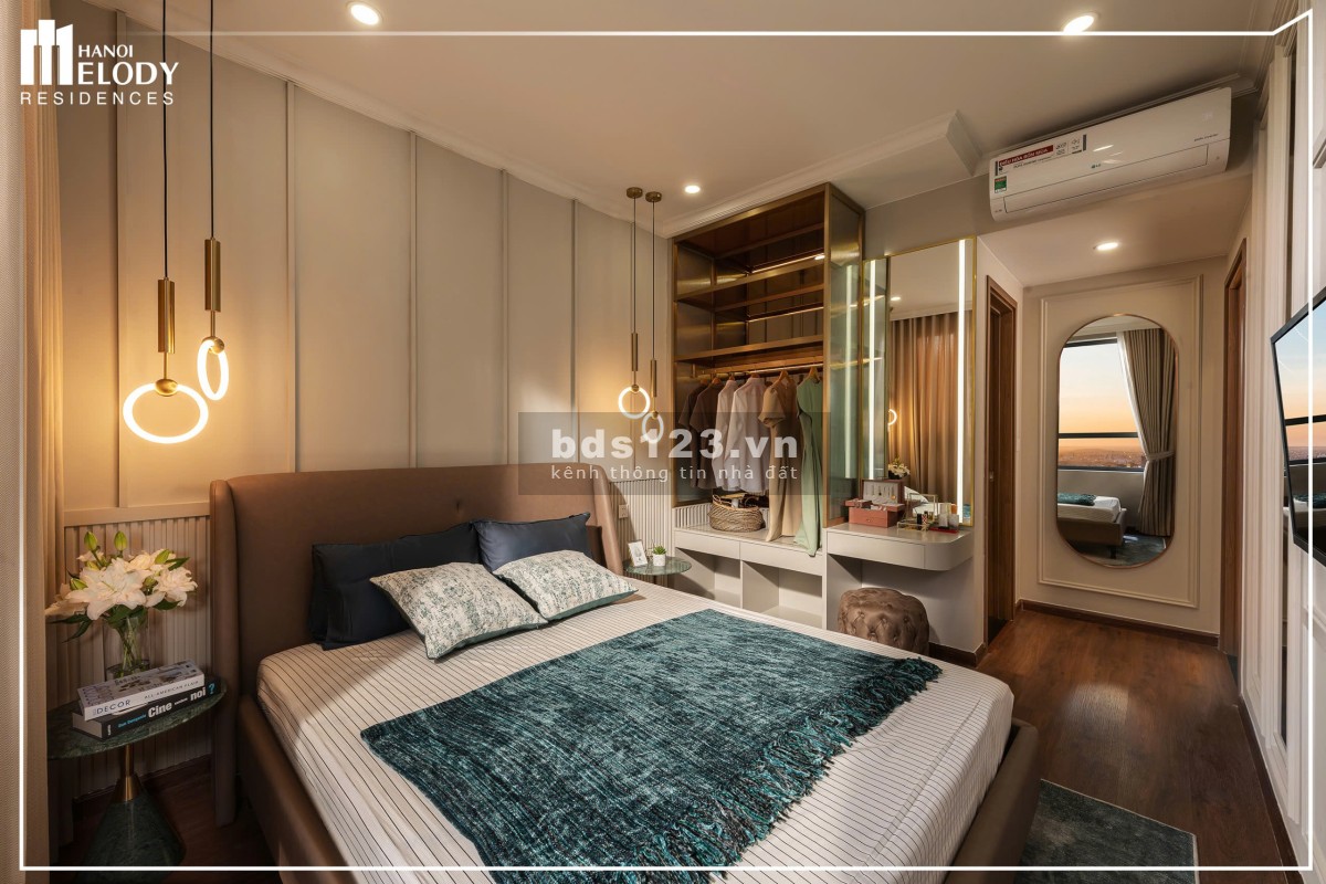 Chỉ 1,5 tỷ sở hữu căn hộ chung cư Melody Linh Đàm, diện tích 66m2, tiện ích ngập tràn