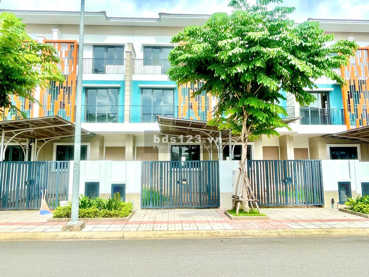 Nhà phố cho thuê 1 trệt 2 lầu dt 157m mà giá rẽ hơn căn hộ chung cư, có hổ trợ ngân hàng 70%