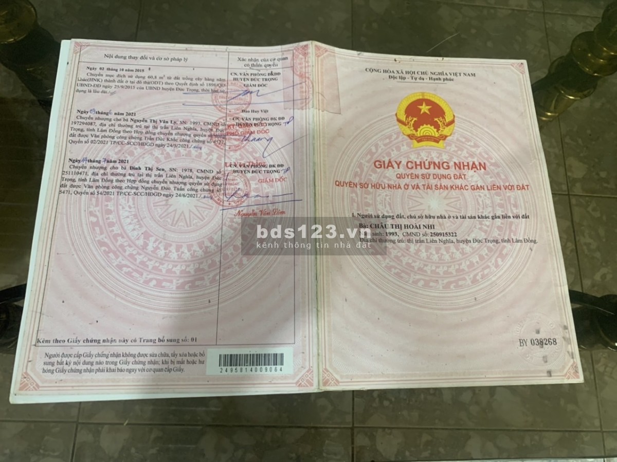 Bán đất chính chủ gần công viên, khu dân cư có sẵn 110m2 thổ cư