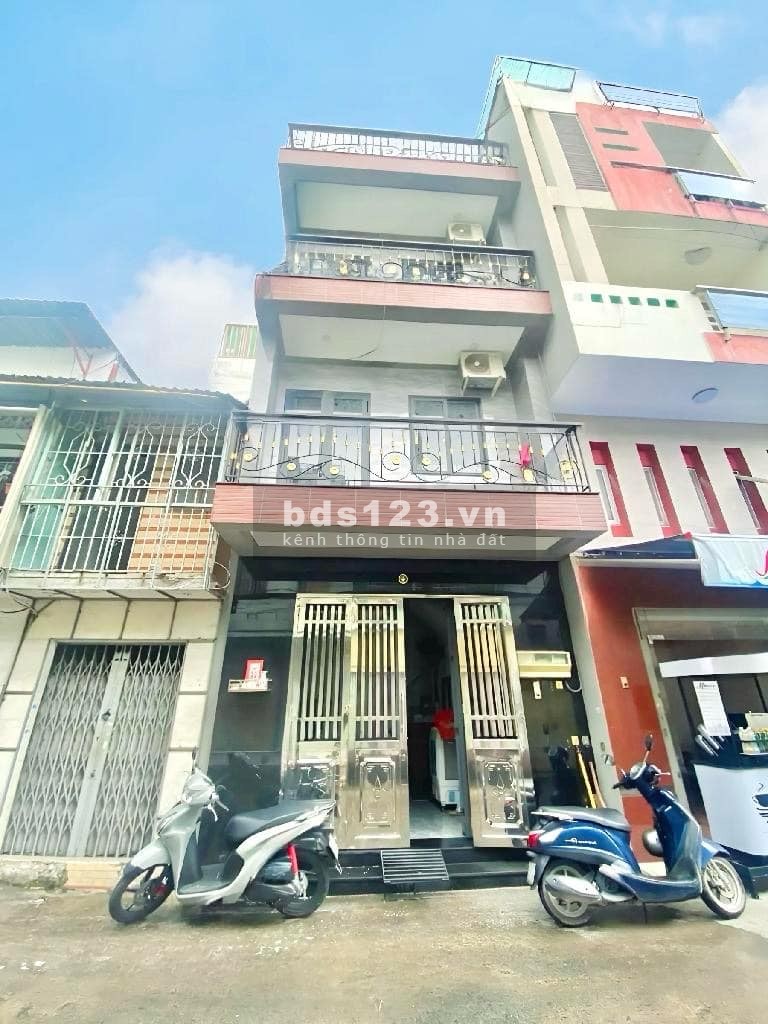 Mặt tiền hẻm 606, 3 tháng 2, Q10, hẻm xe hơi, 4 tầng, 4x4.5, nhỉnh 5 tỷ