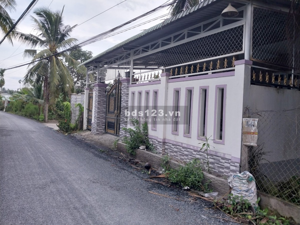 QL1A Châu Thành, Mỹ Tho, bán biệt thự vườn 10x27m, đối diện Huyndai Tiền Giang.Giá 2ty650