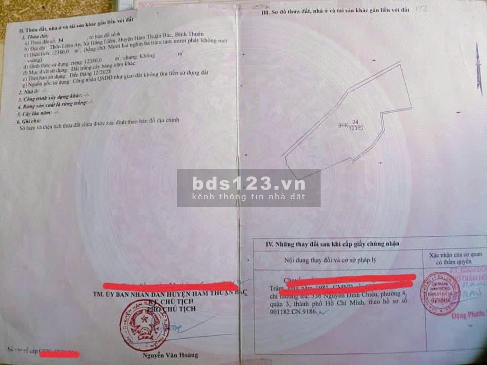 BẤT ĐỘNG SẢN BÌNH THUẬN, CHÍNH CHỦ CẦN BÁN