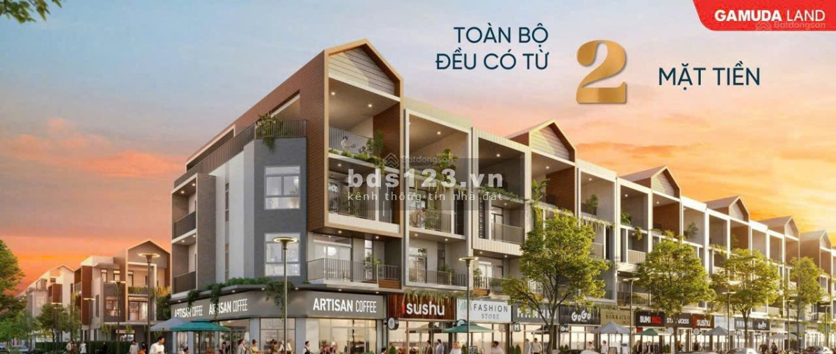 BÁN NHÀ PHỐ THƯƠNG MẠI ,SHOPHOUSE, 2 MẶT TIỀN TRUNG TÂM TP MỚI BÌNH DƯƠNG CÁCH VÒNG XOAY WTC 300M
