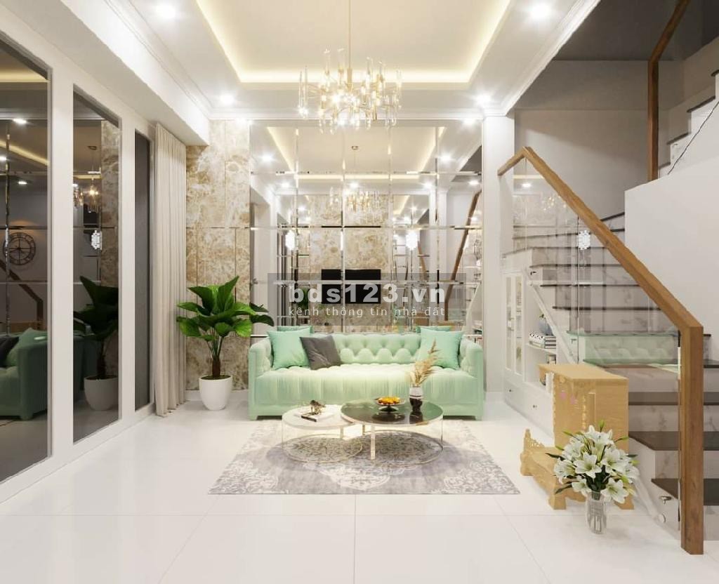 Nhà 4 tầng mới, 42m2, ngã tư Phạm Văn Đồng, Nguyễn Xí, Bình Thạnh