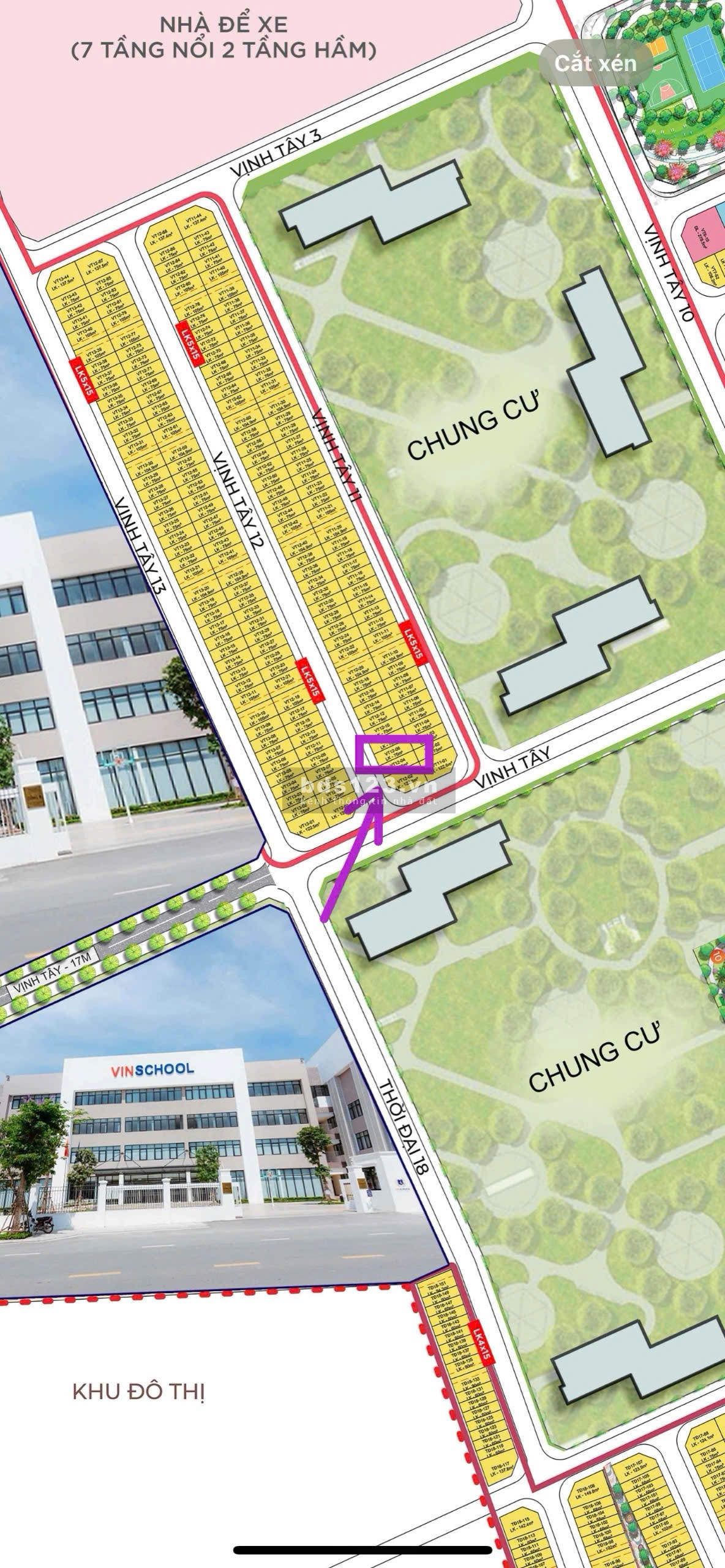Bán gấp lk 75m sát 10 tòa chung cư, trường học liên cấp Vinhomes Ocean Park 3 giá 10 tỷ