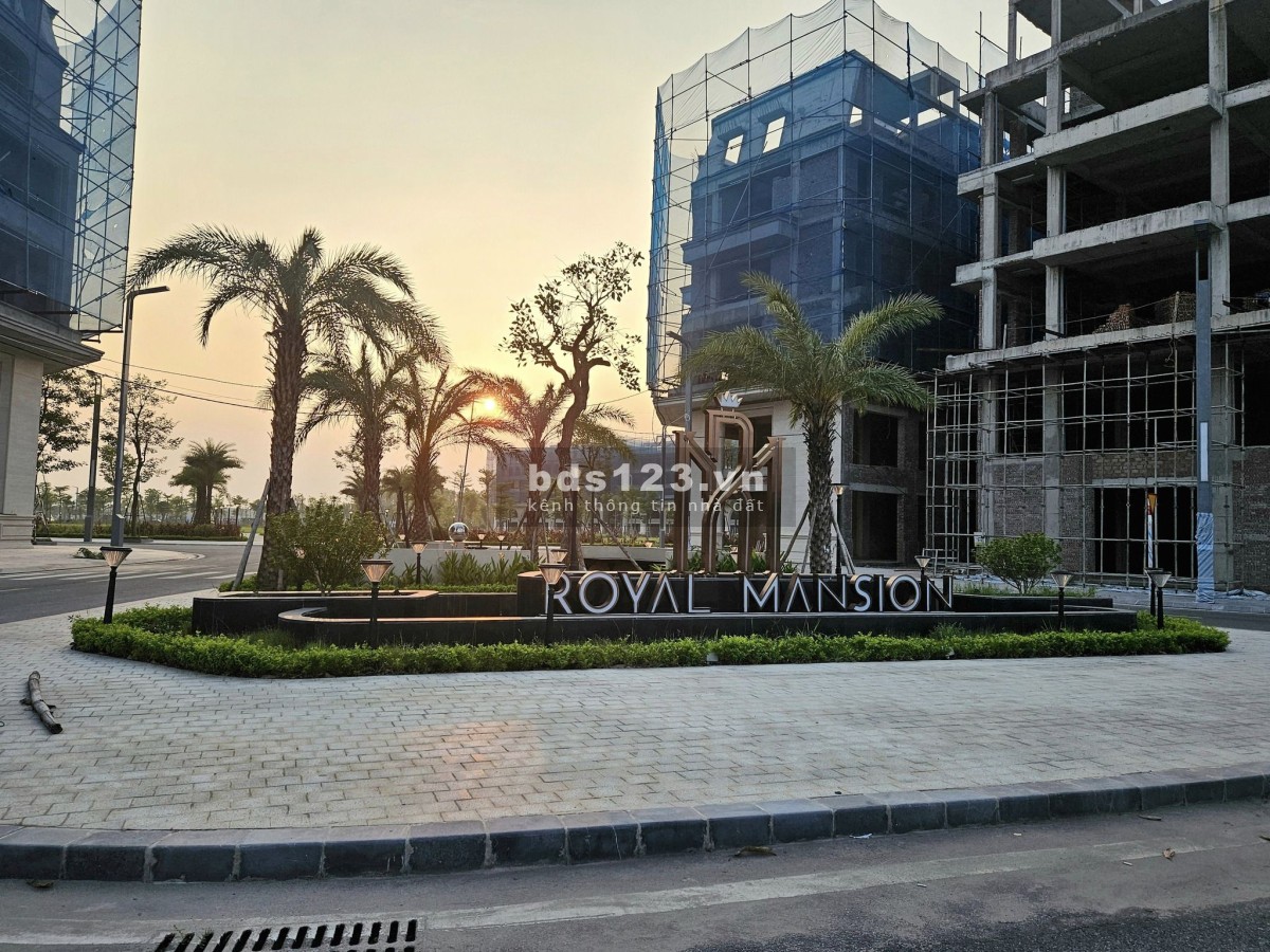 Bán Shophouse ROYAL MANSION Vị Trí Độc Tôn Trung Tâm Ngã 6 TP Bắc Giang