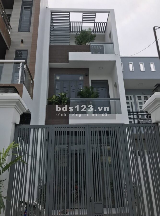 Nhà phố - 3 lầu mặt tiền đường Nguyễn Hữu Cảnh, Bình Dương