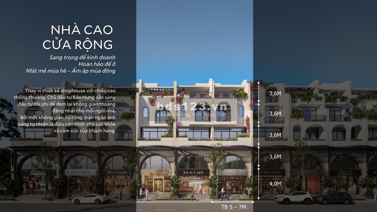 Tâm điểm mới tại Văn Giang - Dự án shophouse có hầm - Hàng hiếm đặc quyền riêng chỉ có ở Vaquarius