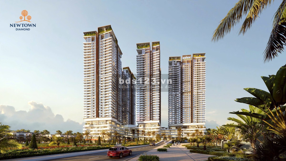 MỞ BÁN LẦN ĐẦU TIÊN CĂN HỘ BIỂN NEWTOWN DIAMOND THUỘC QUẦN THỂ SÂN GOLF BRG TOP 100 THẾ GIỚI