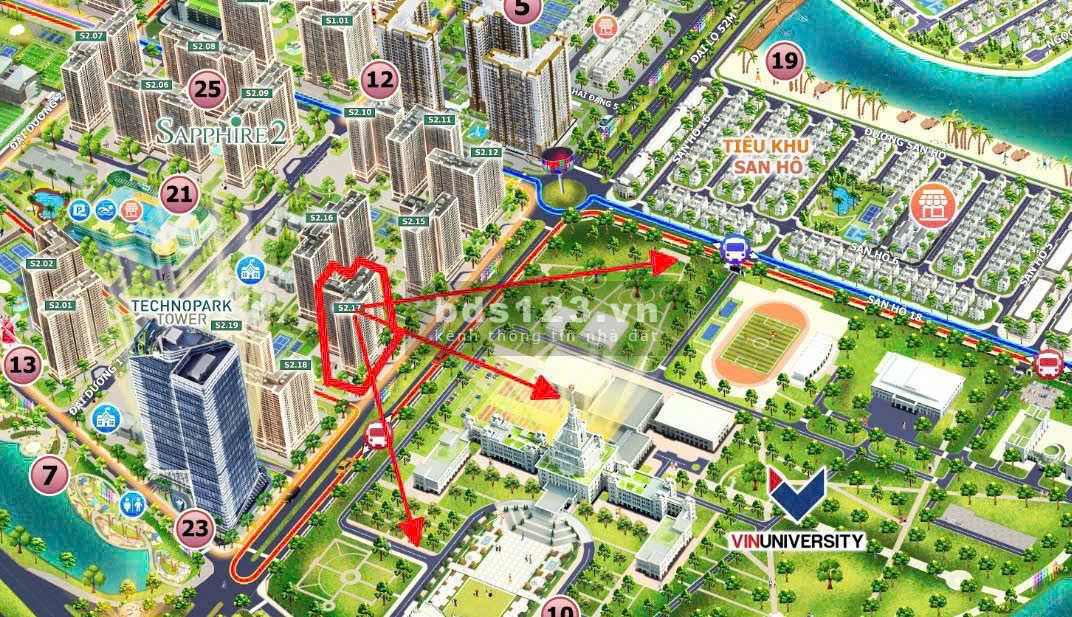 Chính thức Mở bán 2 tòa căn hộ S2.17 và S2.10 tại Vinhomes Ocean Park, Hỗ trợ vay 70% BG có nội thất