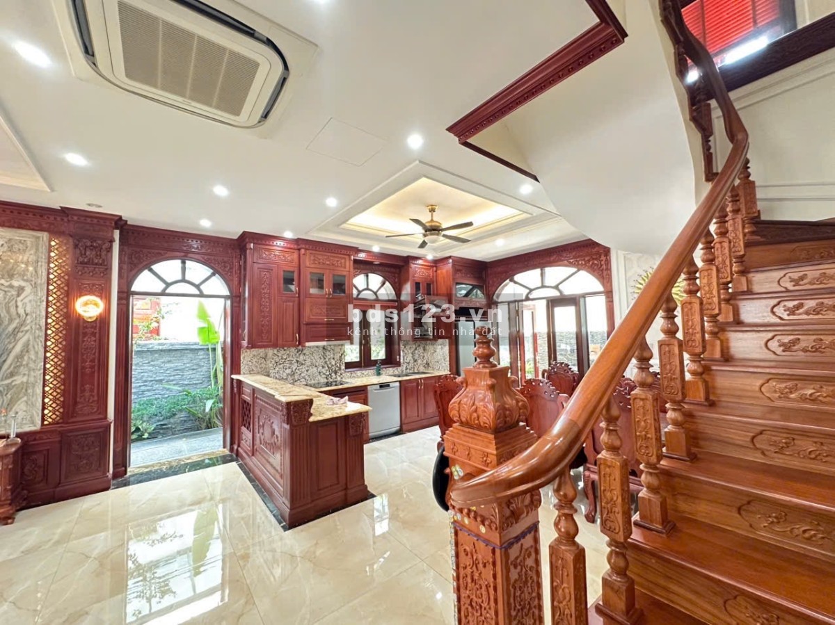 Biệt thự song lập Ngọc Trai hoàn thiện full nội thất cao cấp giá 31 tỷ Vin Gia Lâm (0985941715)