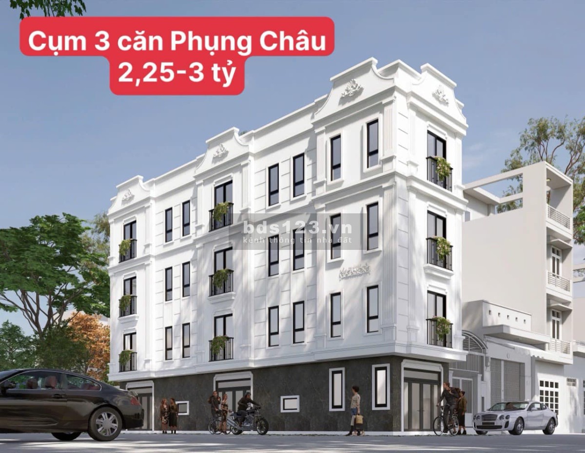 Căn góc 4 tầng, 32m2, ô tô đỗ cửa đẹp nhất Phụng Châu, Chương Mỹ