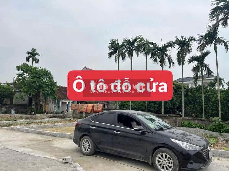Lô góc 40,5m2, mặt tiền 5m, xã Dân Hòa, Thanh Oai, gần KCN Tân Ước, cụm CN Phương Trung