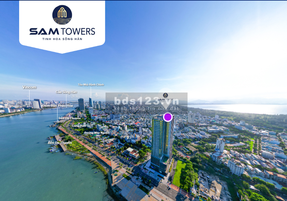 Sam Towers - View Sông Hàn Đà Nẵng - Mua Ở Ngay