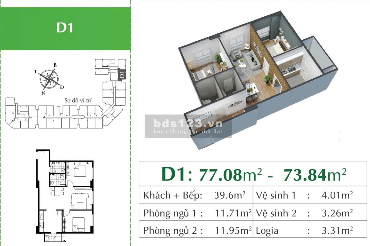Chuyển nhượng ngay căn 2 ngủ trong tháng 10 giá rẻ nhất khu vực tại dự án đẹp nhất Việt Hưng