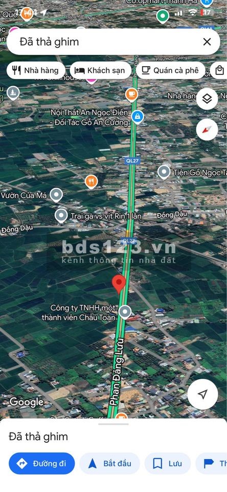 Bán lô đất mặt tiền Phan Đăng Lưu