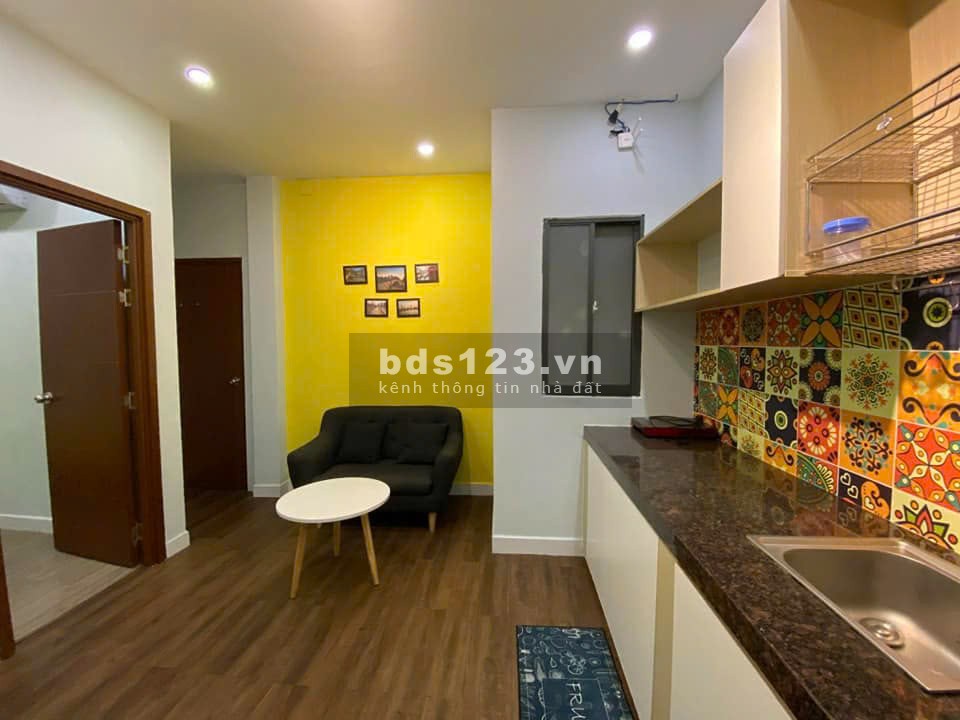 Cho thuê Chung cư Trương Quyền, Phường 6, Q3: Rộng 53m2, 1p ngủ, NT, 8tr