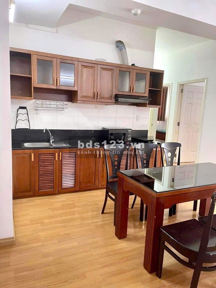Chung cư Miếu Nổi, Vũ Huy Tấn, P3, Bình Thạnh: 65m2, 2p ngủ, NT, 11tr/tháng