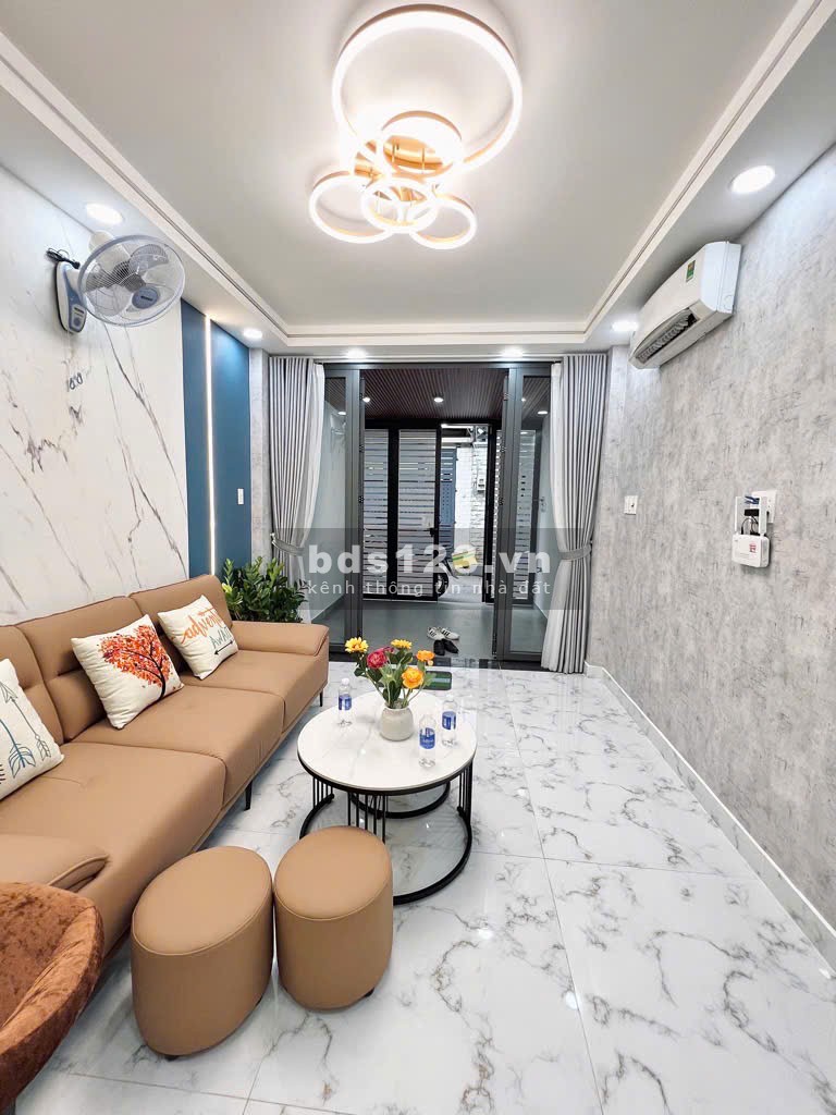 Nhà đẹp Huỳnh Văn Nghệ, Tân Bình, gần Emart Phan Huy Ích, HXH thông, 2 tầng, 47m2, hơn 4 tỷ