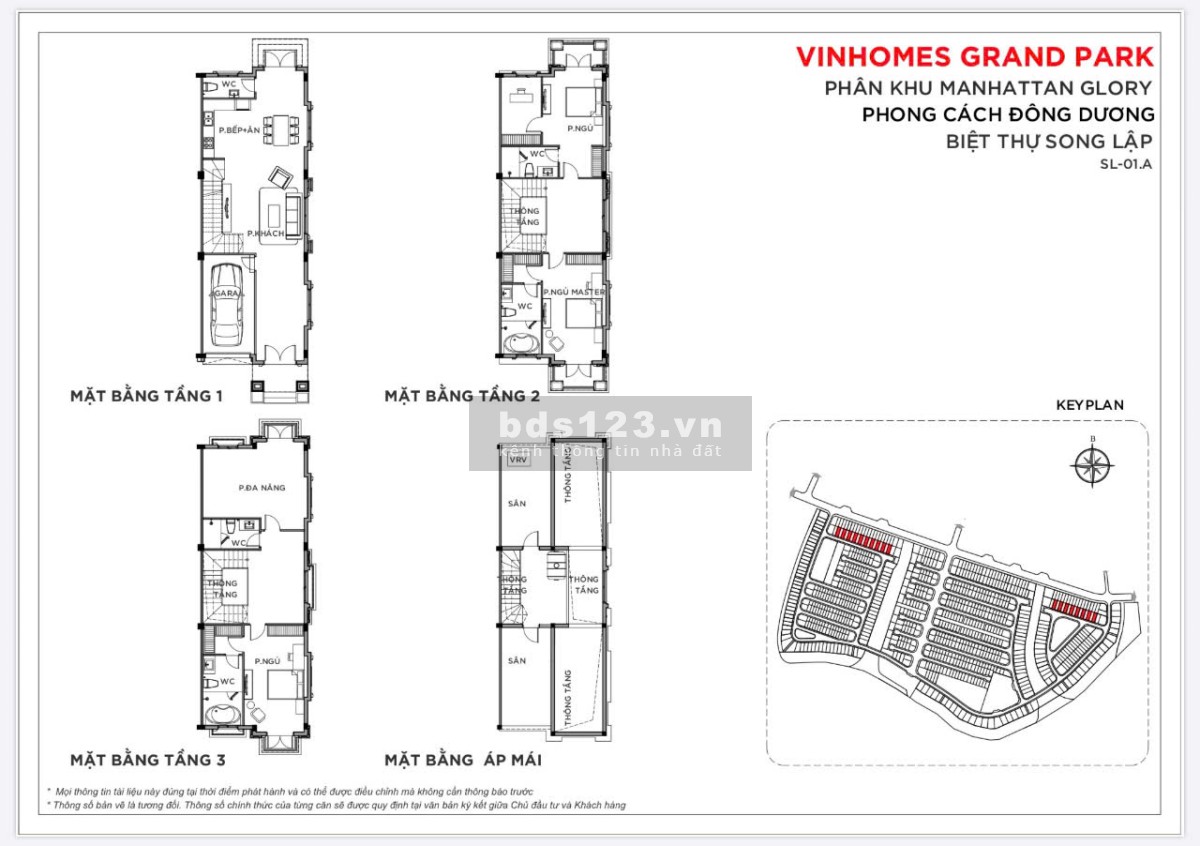 Bán biệt thự song lập M2-39 Vinhomes Grand Park, Quận 9, TpHCM