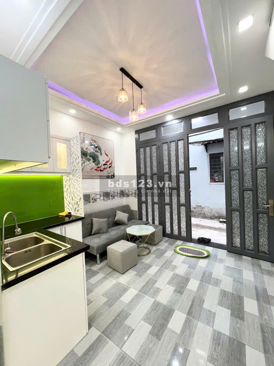 Bán nhà hẻm Huỳnh Tấn Phát, Phường Phú Thuận, 1 Trệt 2 lầu đúc, 1ty72