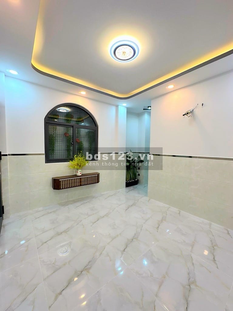 Bán nhà mới xây HXH 2 mặt tiền. Trệt + 3 lầu + ST. 7PN, 7WC. 5x14m nở hậu - P. Cầu Kho, Q1 - 10.9 tỷ